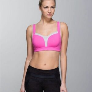 Lululemon Ta Ta Tamer II (C-E cup) Sports Bra Pow Pink Women’s Medium